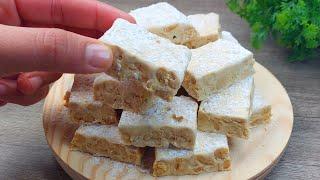 Cheap sweet with only 4 ingredients, to impress your guests / No oven! No flour!