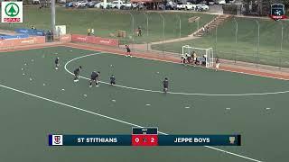 ST STITHIANS vs JEPPE BOYS' | 1ST TEAM HOCKEY | MATCH HIGHLIGHTS | YOUTH HOCKEY 