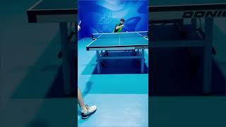 Table tennis training by Vladyslav Kaluhin #shorts