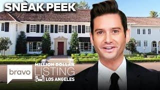 SNEAK PEEK: Josh Flagg Tours A Historical L.A. Mansion | Million Dollar Listing: LA (S15 E9) | Bravo