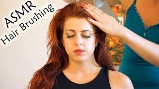  Wow! ASMR Hair Brushing, Head Massage w/ Hair Play, Soft Spoken Whisper, 3d Binaural Relaxation 