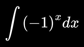 An Exponentially Imaginary Integral