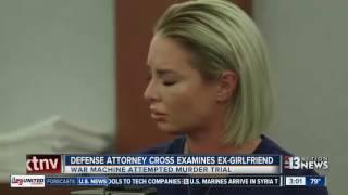 Christy Mack is cross examined