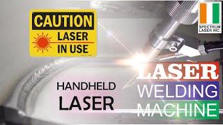 handled fiber laser welding machine for steel, aluminum, brass, etc. metal