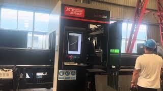 TX360 6kw - video show 4 Xtlaser Livia  cutting machine