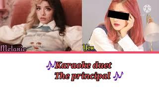 The principal [Karaoke duet] color coded lyrics melanie martinez