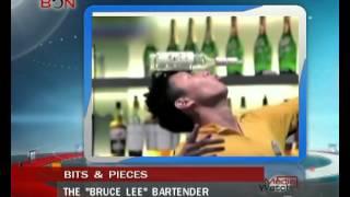 The "Bruce lee" bartender - June.16th.,2014 - BONTV China