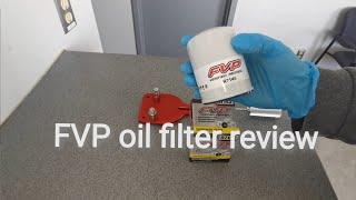 FVP oil filter review