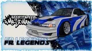 FR LEGENDS | LIVERY BMW M3 GTR NFS MOSTWANTED