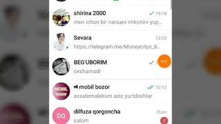 telegramda maxfiylik