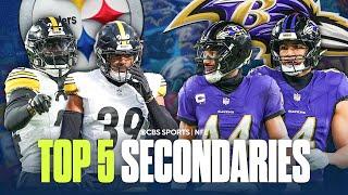 Ranking the TOP 5 secondaries heading into the 2025 NFL season | Steelers, Texans, Ravens, & MORE