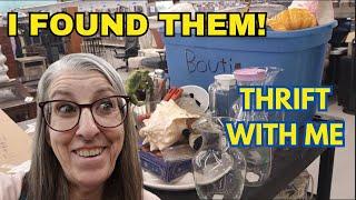 I FOUND THEM!  I Thought This Thrift Store Was Gone!