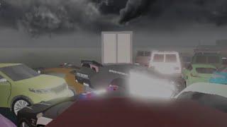 Semi Truck Crashes Into Huge Car Pileup (Roblox)