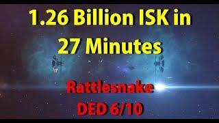 DED 6/10 Sansha 1.26 Billion ISK in 27 Minutes - EVE Online