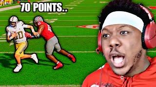 HE GOT EXPOSED BY 56 POINTS!!  GEORGIA TECH GOES CRAZY! | College Football 25