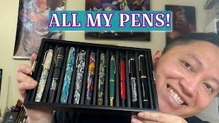 My ENTIRE FOUNTAIN PEN Collection 2023