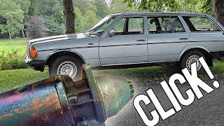 Mercedes Benz S123 300TD | How To Replace The Starter