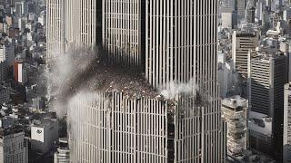 Skyscrapers Collapse! Taiwan Shocked by Powerful Earthquake, Tsunami Threat