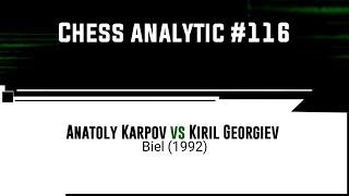 Anatoly Karpov vs Kiril Georgiev • Biel (1992)