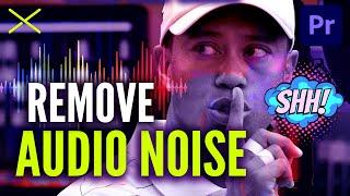 How to Remove Audio Noise in Premiere Pro CC 2021 | DeNoise Effect Tutorial