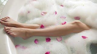 Bathtub Models Photo Shoot. # round bathtub review. # underwear model