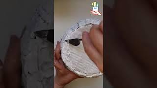 BATHROOM BASKET FROM TOTAL WASTE  [DIY] #short#shorts