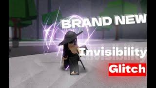 BRAND NEW INVISIBILITY GLITCH!! USE WHILE NOT PATCHED || The Strongest Battlegrounds