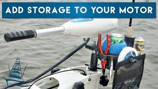 Trolling Motor Drink and Gear Organizer