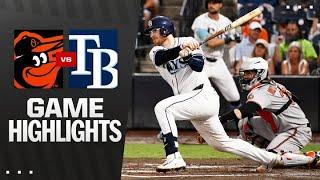 Orioles vs. Rays Game Highlights (6/19/25) | MLB Highlights
