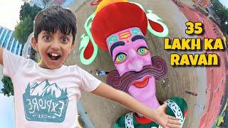 Duniya Ka Sabse Bada Ravan Dekh Liya  | World's Biggest Ravan Dwarka Delhi | Yaatri