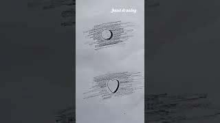 How to draw #easy#water #Round#and#love#youtubeshort