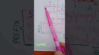 IUPAC of Organic compounds trick