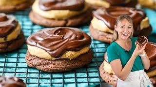 Deluxe Cookies Inspired by Buckeye Candies