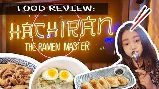 Hachiran | The Ramen Master  | Review | Murang Ramen