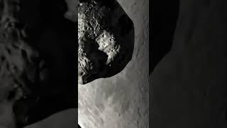 What if a Massive Asteroid hit the Moon? #shorts #space  #spacefacts #didyouknow #asteroid