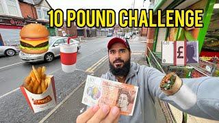 10 pound  me ek din guzaarna hai  24 hours challenge