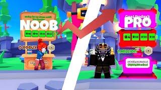 How to go from noob to pro in pls donate roblox!