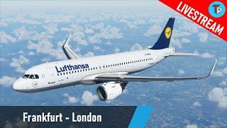 Microsoft Flight Simulator 2020 | Frankfurt - London (EDDF - EGLL) | Airbus A320neo | Lufthansa