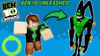 "Ben 10 Unleashed" will be back on ROBLOX with Omniverse !?