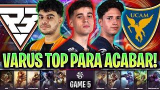 SACAN VARUS TOP EN LA PARTIDA DECISIVA! | RBT vs UCAM Game 5 RESUMEN PLAYOFFS SUPERLIGA 2024 LVP