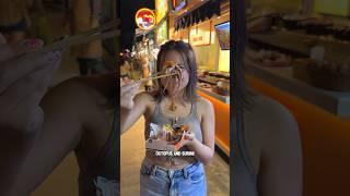 Everything I ate at the night market in Thailand 