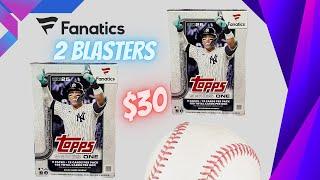 2025 Topps Series 1 Baseball Fanatics Exclusive Blaster Boxes ** Are These A Good Buy? **