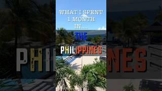 How much is the Philippines? #adventuretravel #philippines #solotravel #budgetbackpacker #adventure