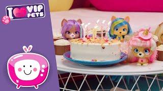 Juliet's Birthday  VIP PETS  Fabio & Fabia's Hair Salon  Videos for KIDS in English