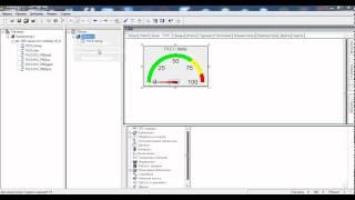 Видео CoDeSys V2.3 ПЛК "Овен" двухпозиционный терморегулятор вывод температуры на Мастер Скаду