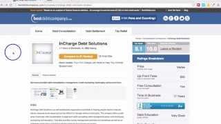 InCharge Debt Solutions Review