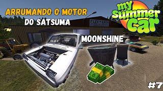 PRIMEIRO MOONSHINE FOI HORRÍVEL - My Summer Car #7