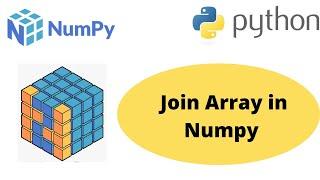 Join Array in Numpy | Numpy Join Array | Array Manipulation in Numpy | Numpy Tutorial for Beginner