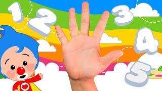La Familia Dedo de Números  Canciones Infantiles  Plim Plim