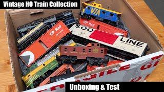 Vintage HO Train Collection Unboxing & Test